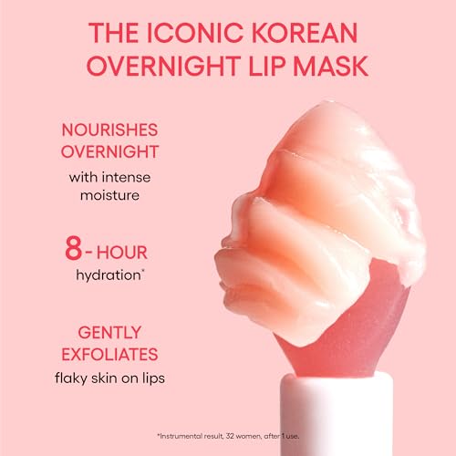 LANEIGE Lip Sleeping Mask: Nourish, Hydrate, Vitamin C, Murumuru & Shea Butter, Antioxidants, Flaky, Dry Lips