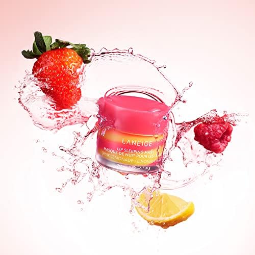 LANEIGE Lip Sleeping Mask: Nourish, Hydrate, Vitamin C, Murumuru & Shea Butter, Antioxidants, Flaky, Dry Lips