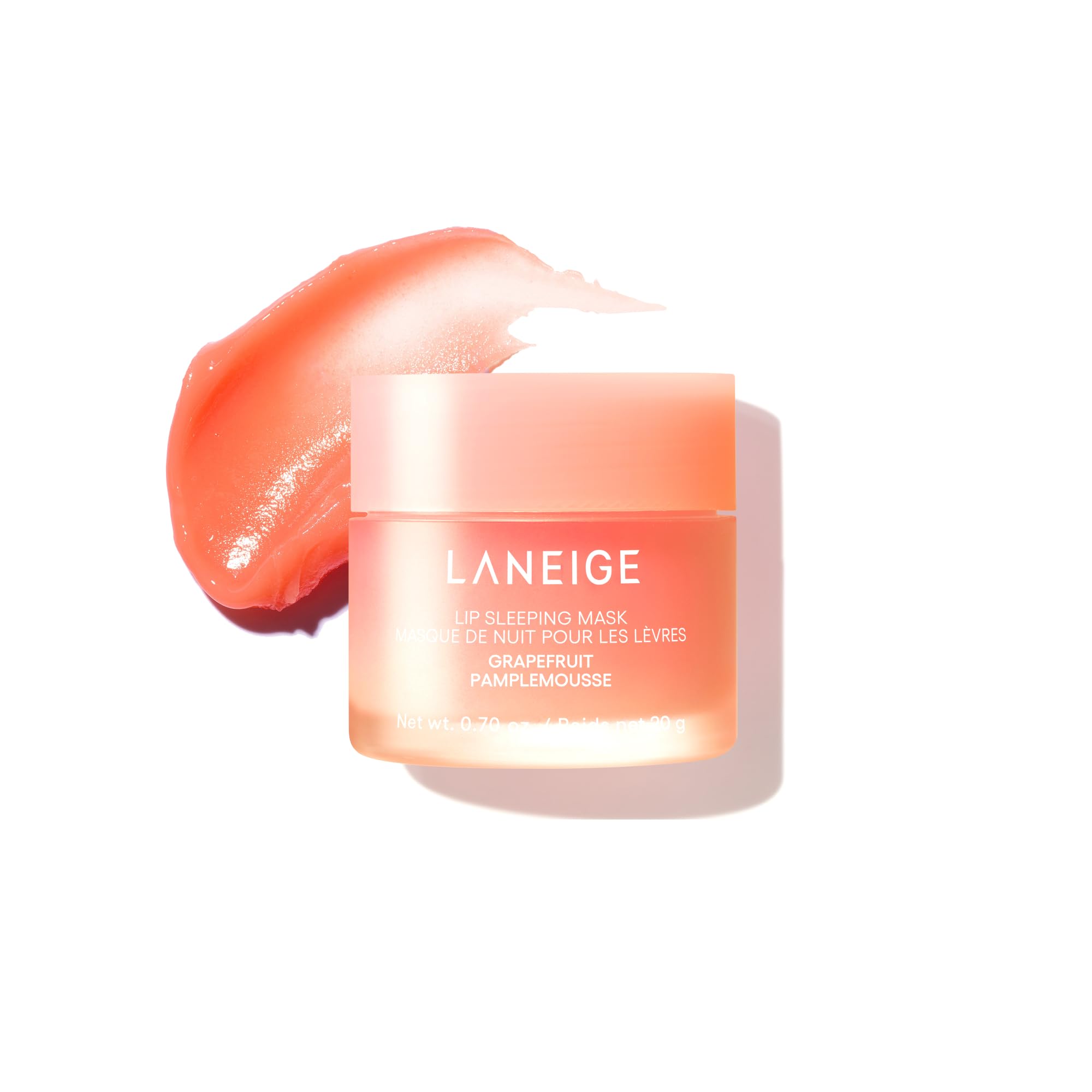 LANEIGE Lip Sleeping Mask: Nourish, Hydrate, Vitamin C, Murumuru & Shea Butter, Antioxidants, Flaky, Dry Lips