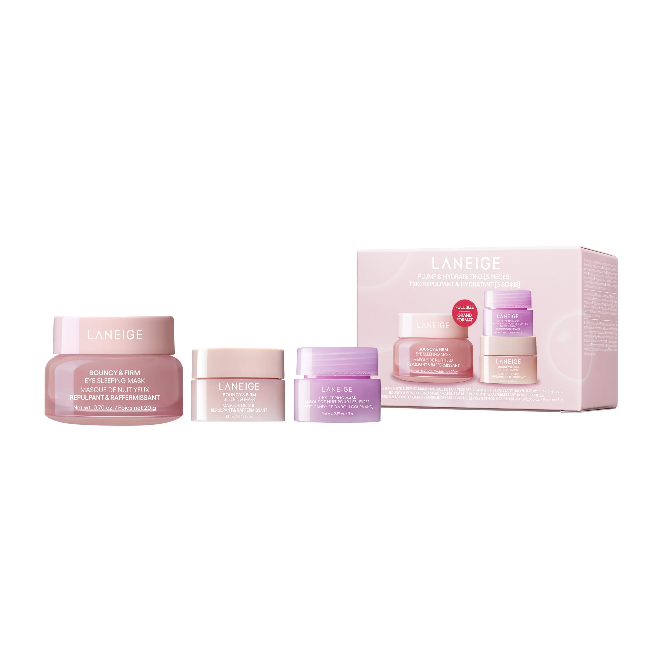 LANEIGE Lip Sleeping Mask: Nourish, Hydrate, Vitamin C, Murumuru & Shea Butter, Antioxidants, Flaky, Dry Lips