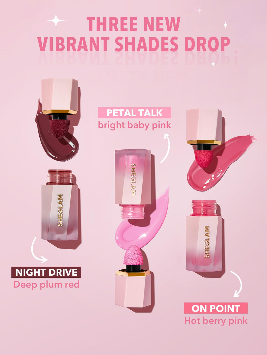 SHEGLAM Color Bloom Liquid Blush Makeup for Cheeks Matte Finish -Hot Topic