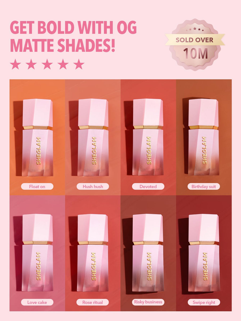 SHEGLAM Color Bloom Liquid Blush Makeup for Cheeks Matte Finish -Hot Topic