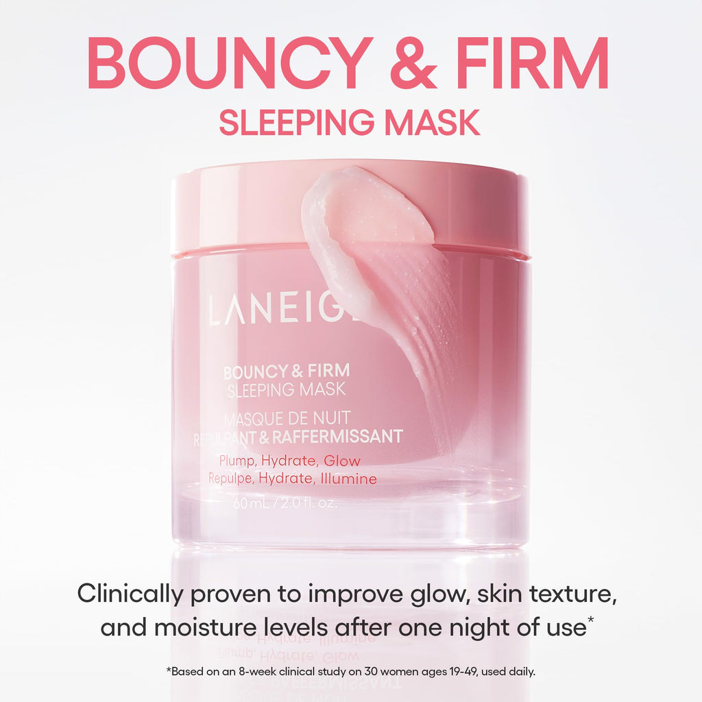 LANEIGE Lip Sleeping Mask: Nourish, Hydrate, Vitamin C, Murumuru & Shea Butter, Antioxidants, Flaky, Dry Lips