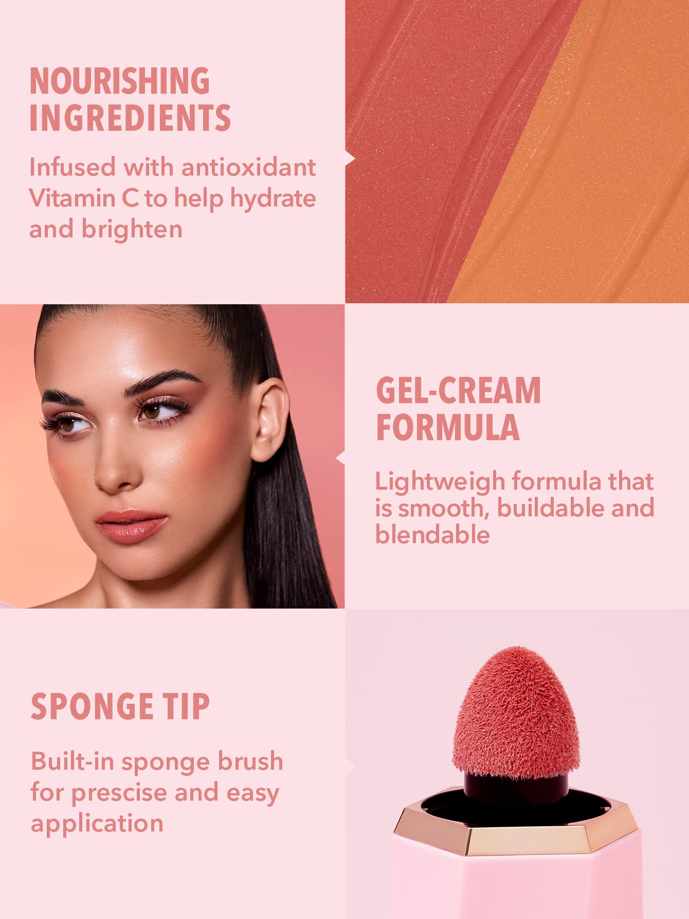 SHEGLAM Color Bloom Liquid Blush Makeup for Cheeks Matte Finish -Hot Topic