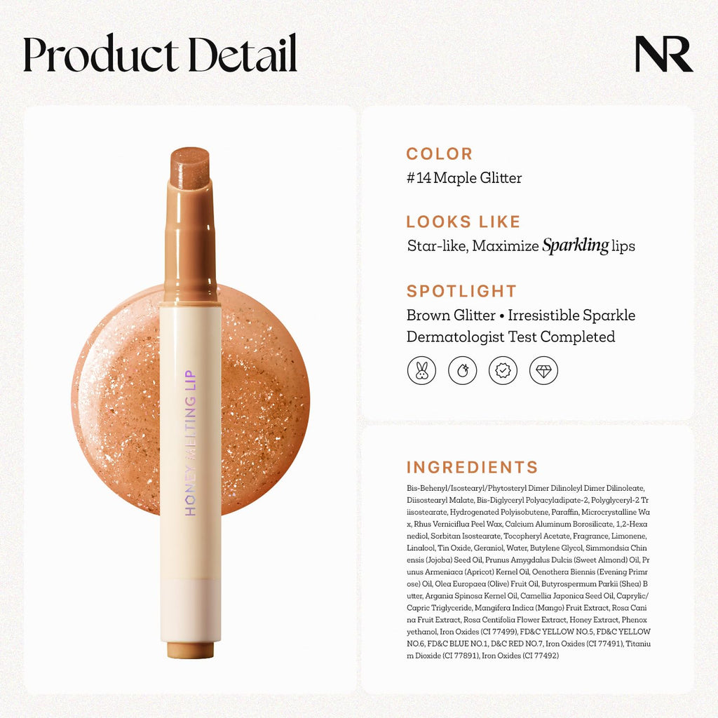 Nature Republic HONEY MELTING LIP PLUMPING (11 PINK) SOFT LIP STICK Tint & Plump Hydrating Gloss, Moisturizing balms, Volumizing formula & Sheer tint, Glowy Finish, korean make up