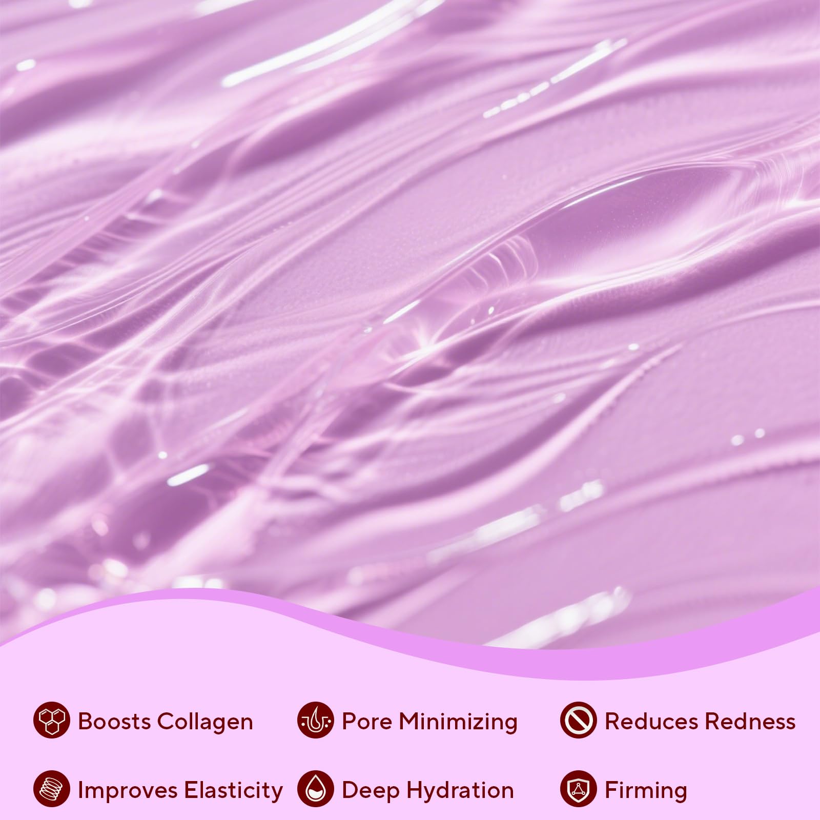 Bio-Collagen Real Deep Mask, 4 Pack Overnight Hydrating Face Mask for All Skin Types,Original Hydrating Collagen Face Mask