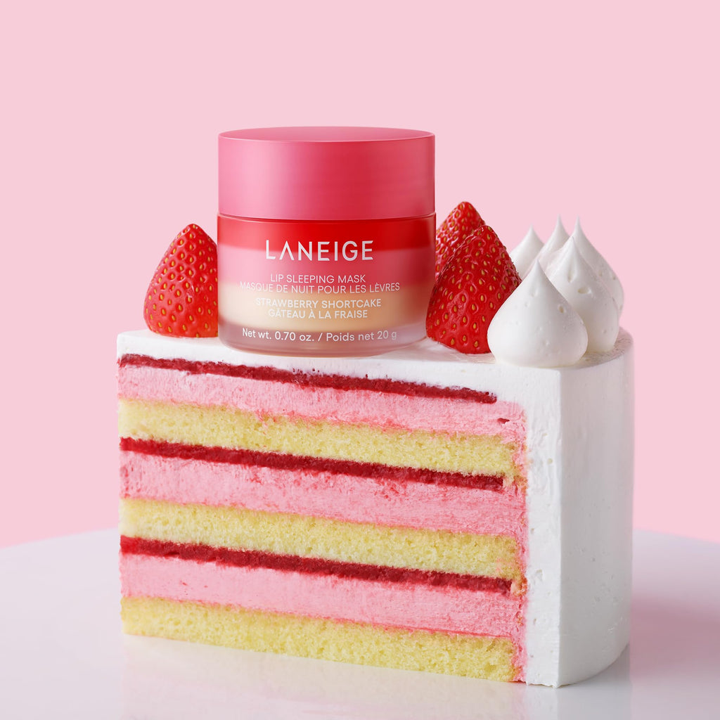 LANEIGE Lip Sleeping Mask: Nourish, Hydrate, Vitamin C, Murumuru & Shea Butter, Antioxidants, Flaky, Dry Lips