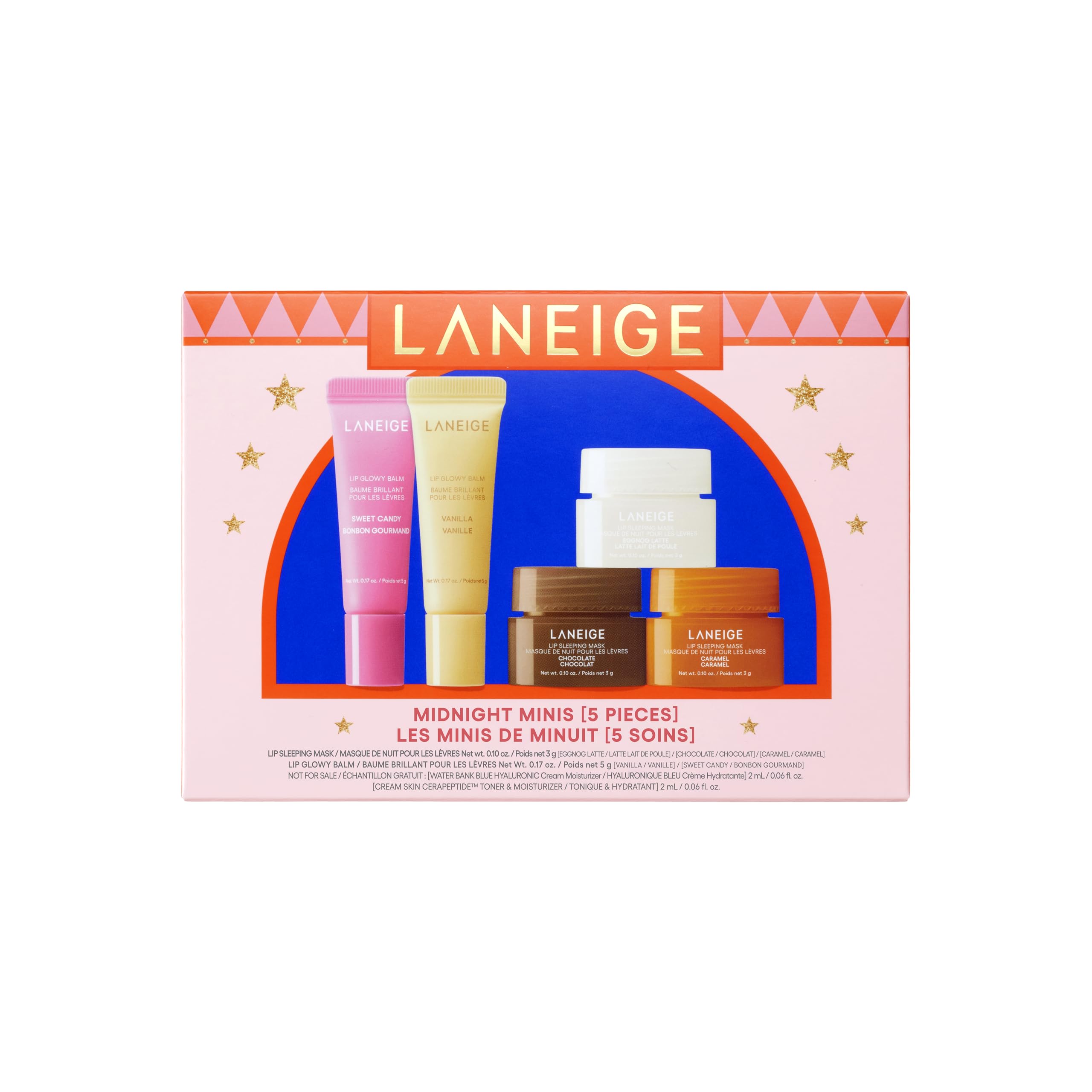 LANEIGE Lip Sleeping Mask: Nourish, Hydrate, Vitamin C, Murumuru & Shea Butter, Antioxidants, Flaky, Dry Lips