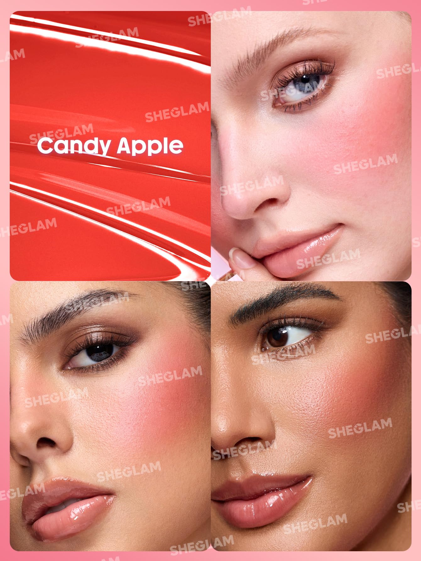 SHEGLAM Color Bloom Liquid Blush Makeup for Cheeks Matte Finish -Hot Topic